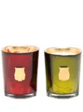 TRUDON Gloria and Gabriel scented candles (set of two) - Red