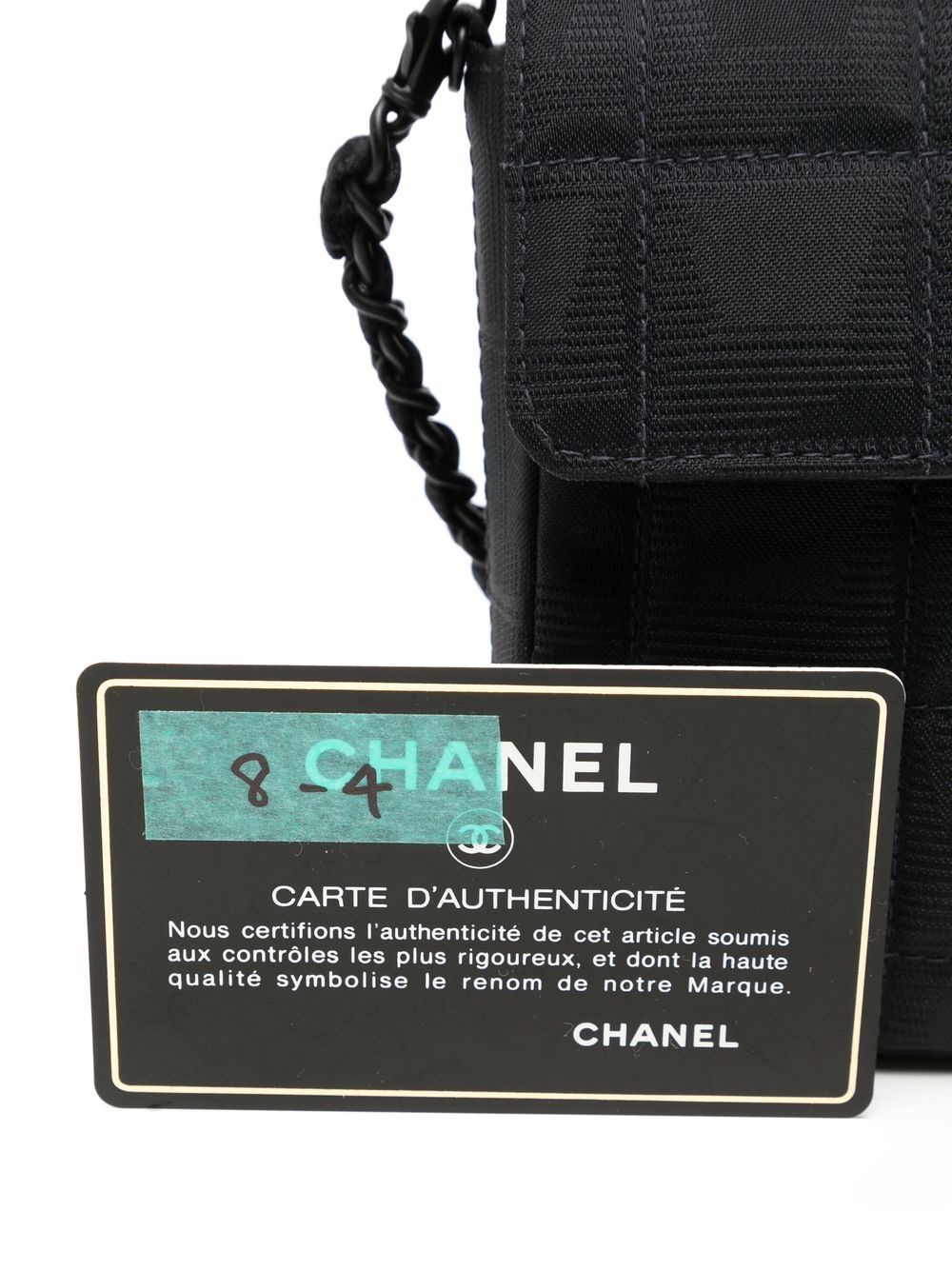 CHANEL 2002 Travel Choco Bar East West shoulder bag Women