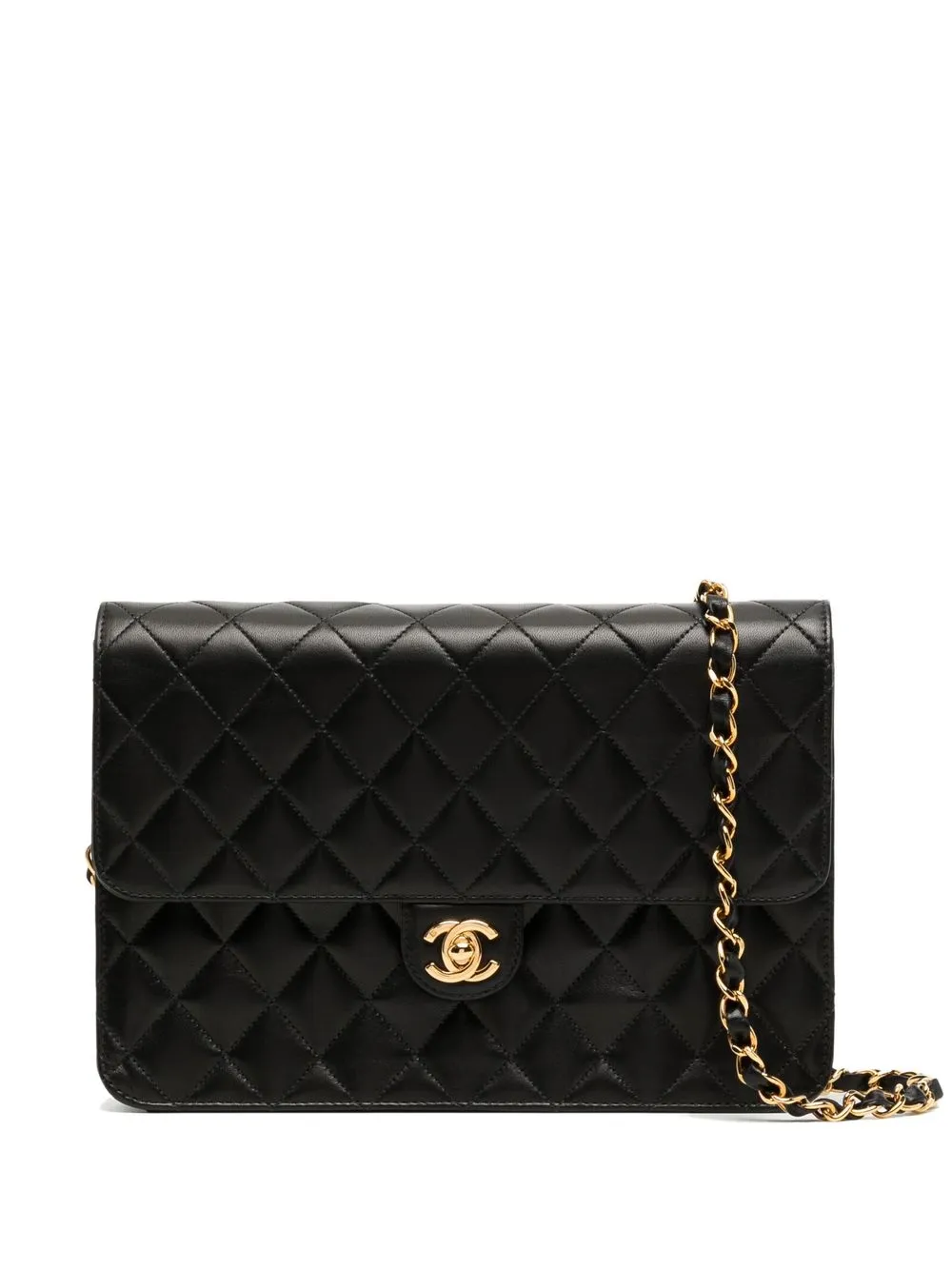 

CHANEL Pre-Owned 2003 medium Classic Flap shoulder bag - Black