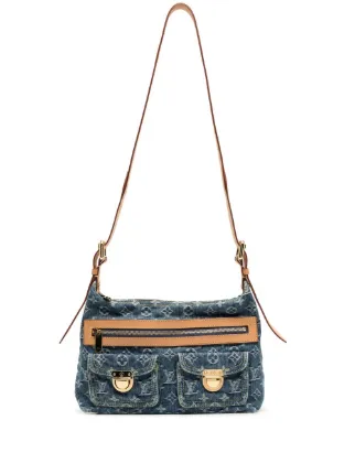 Louis Vuitton Baggy PM Denim Shoulder Bag - Farfetch