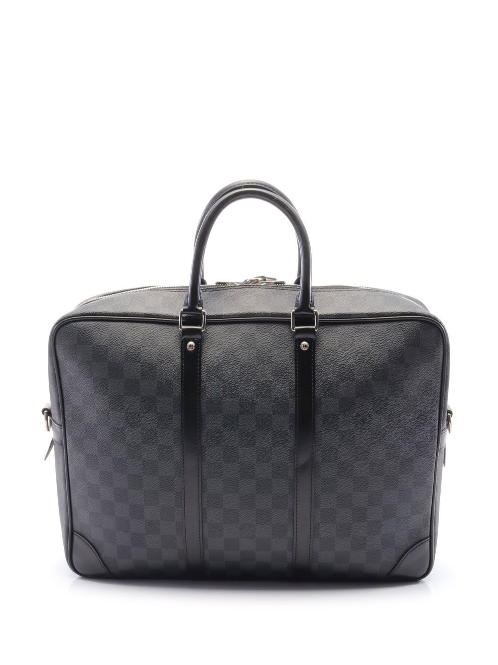 

Louis Vuitton 2011 pre-owned Damier Graphier Voyage GM briefcase - Black