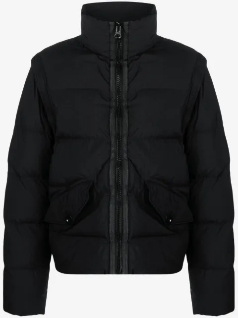 Ten C high-neck padded jacket