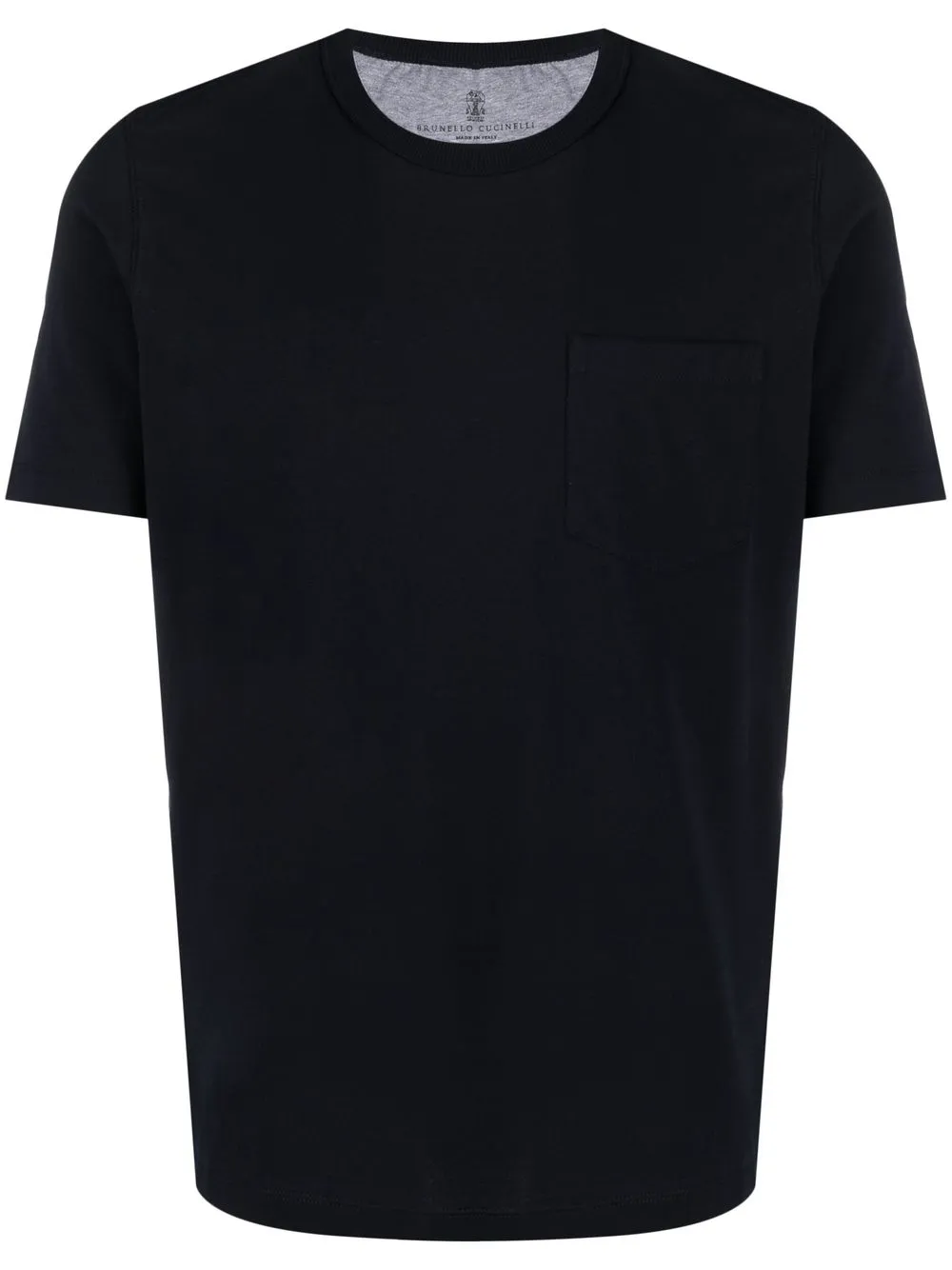 

Brunello Cucinelli playera con bolsillo en el pecho - Azul
