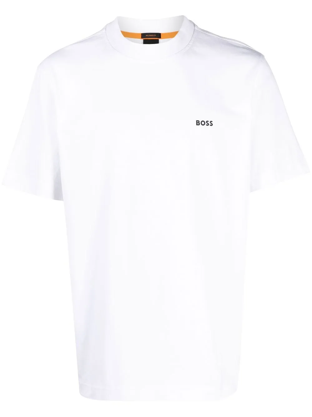 

BOSS playera manga corta con logo estampado - Blanco