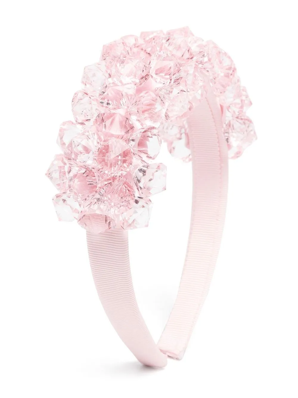 

Monnalisa crystal-bead hairband - Pink