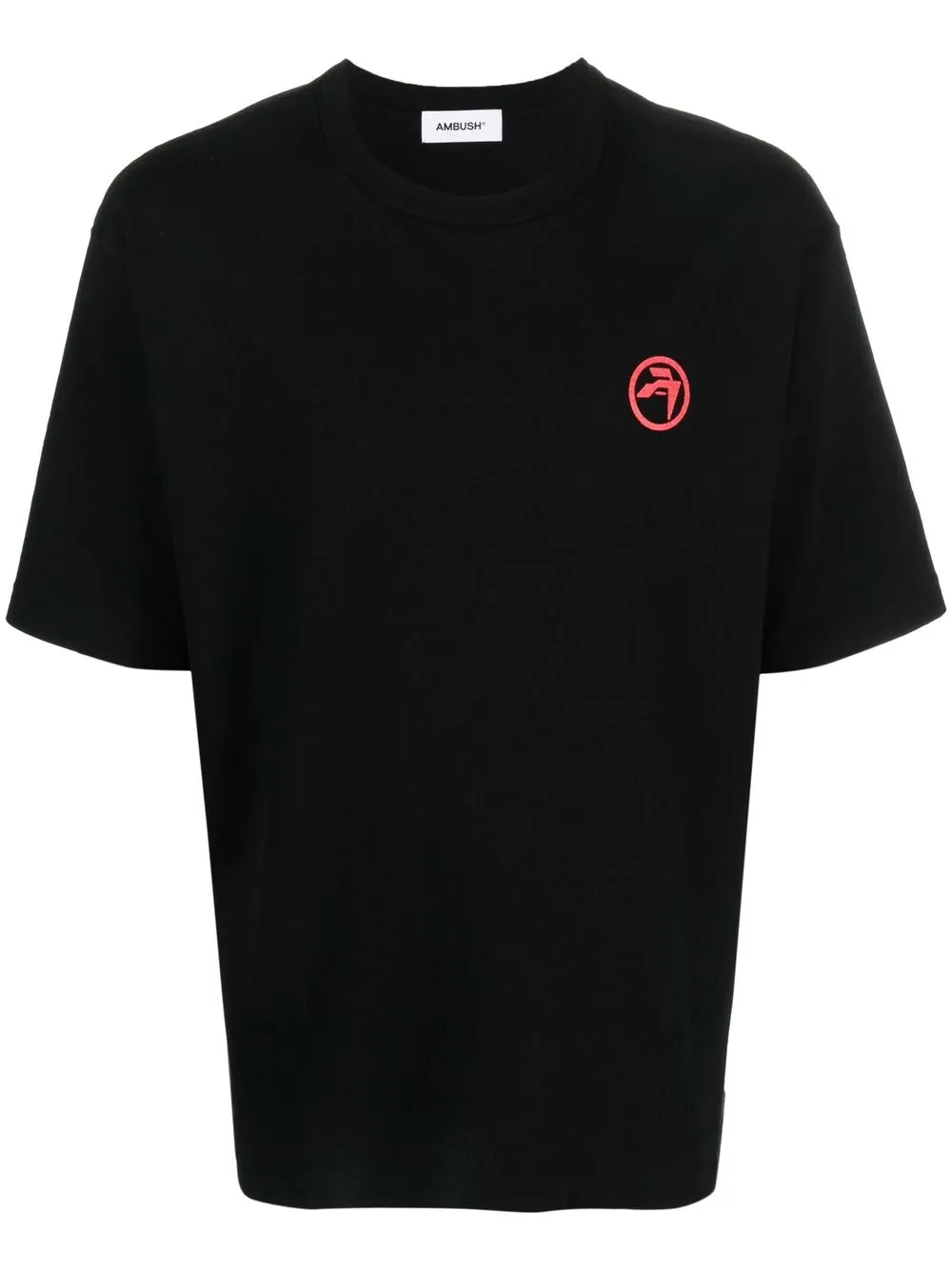 

AMBUSH playera con estampado gráfico - Negro