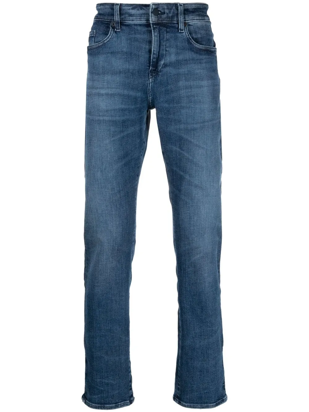 

BOSS mid wash slim-cut jeans - Blue