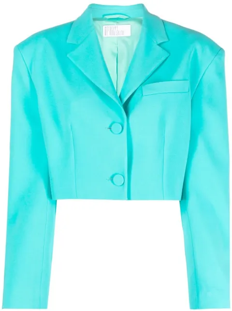 Giuseppe Di Morabito notched-collar cropped blazer