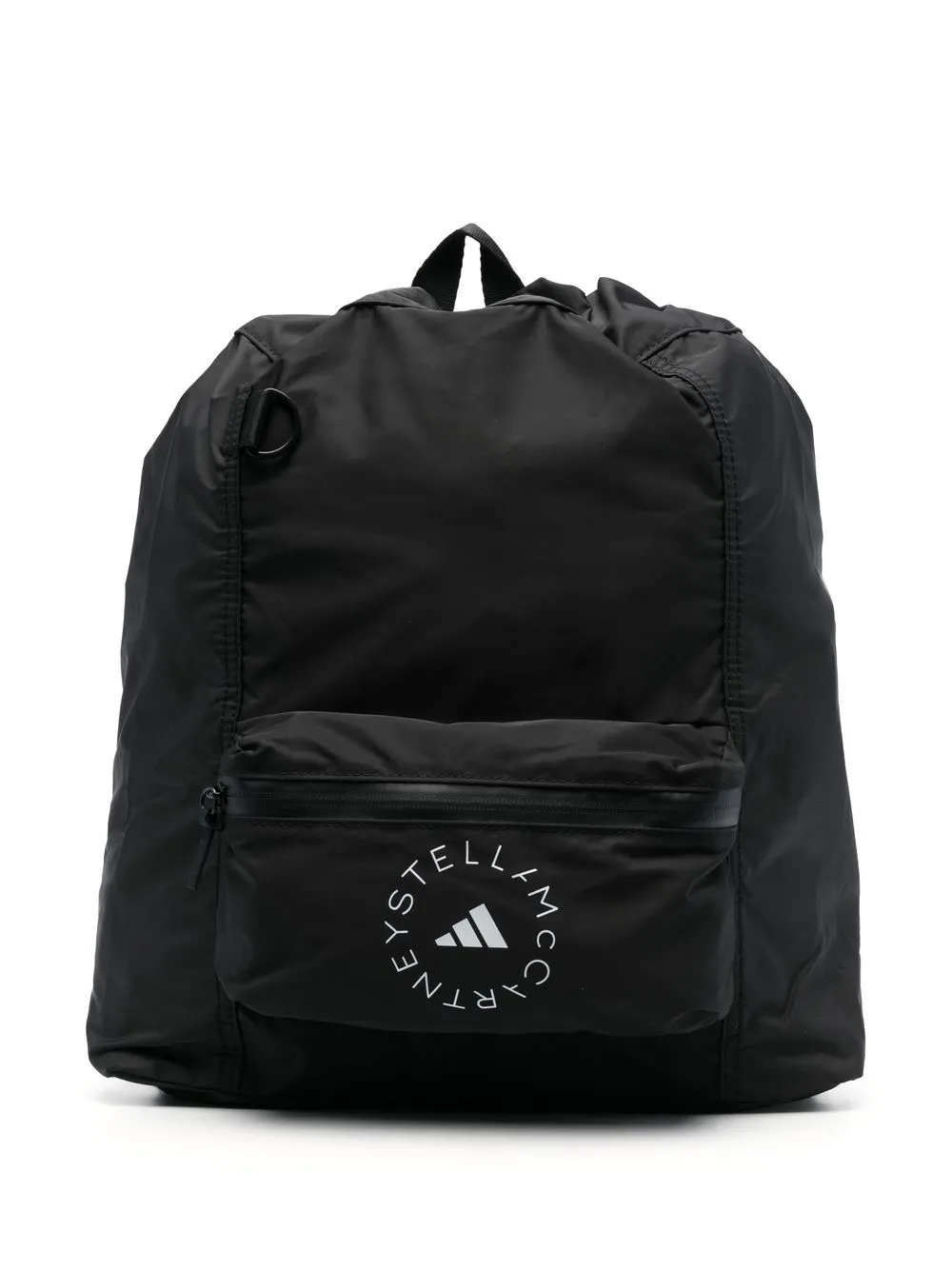 logo print backpack