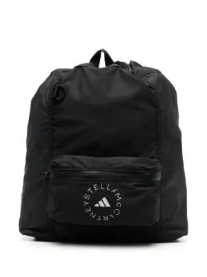 Stella mccartney black store backpack