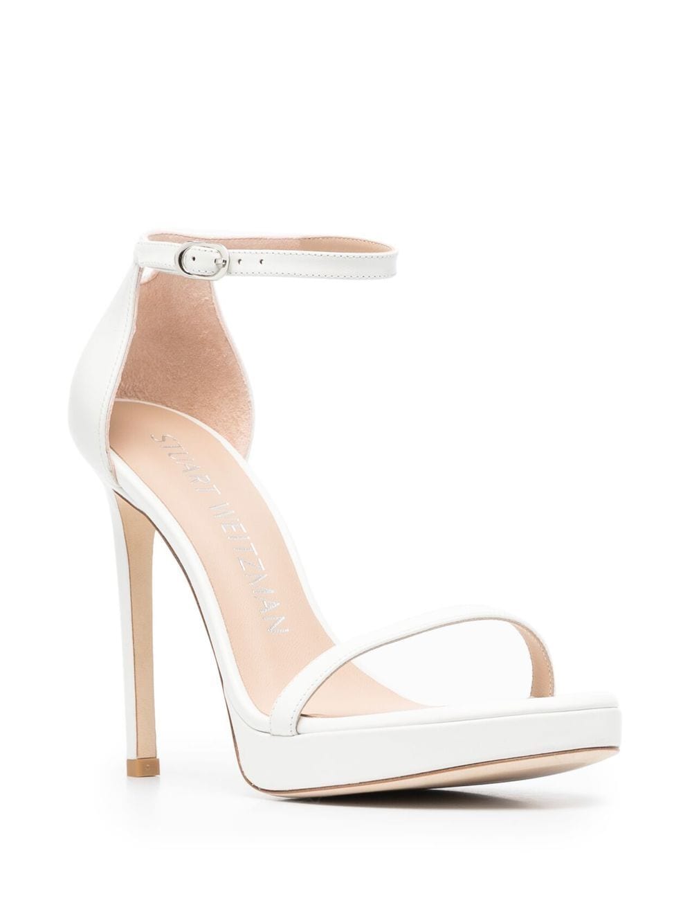 Image 2 of Stuart Weitzman 137mm stiletto leather sandals