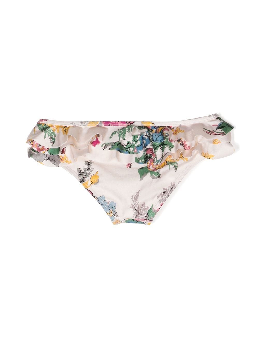 ZIMMERMANN Kids Bikinislip met ruche afwerking - Beige