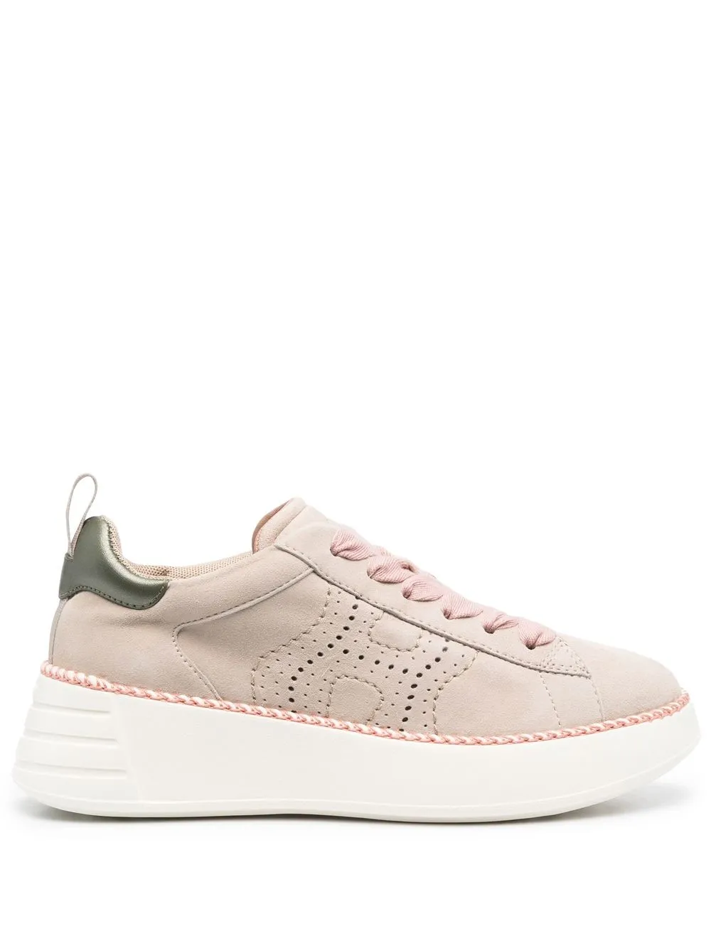 

Hogan low-top lace-up sneakers - Neutrals