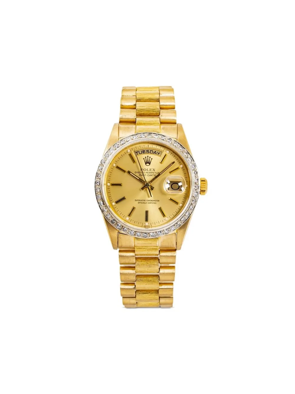 

Rolex reloj Day-Date de 36mm pre-owned - Dorado