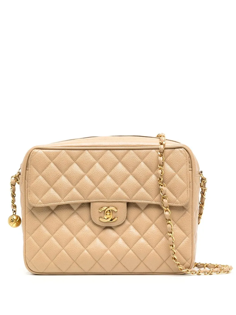 

CHANEL Pre-Owned 1995 Single Chain shoulder bag - Neutrals