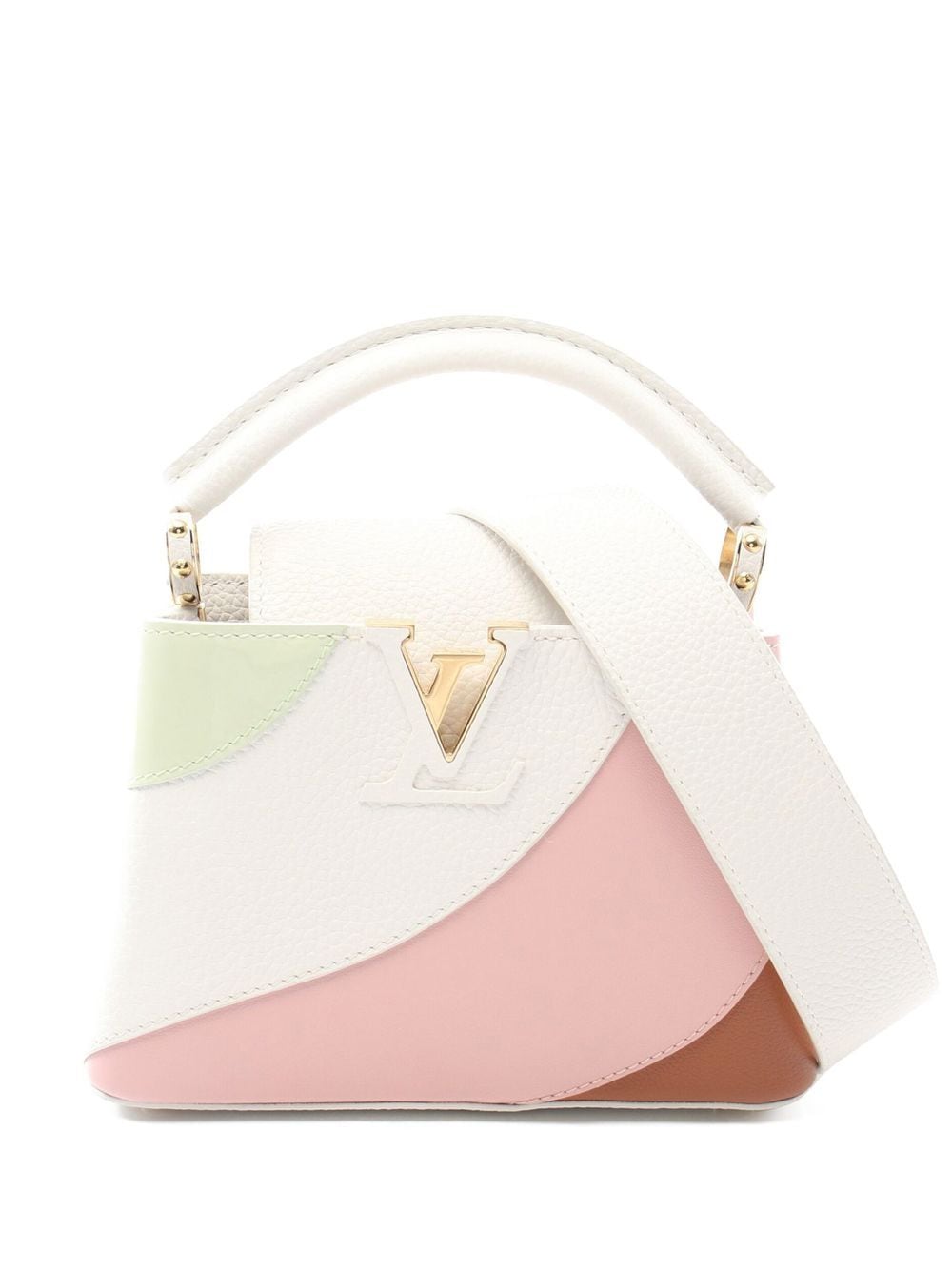 Louis Vuitton pre-owned Mini Capucines two-way Bag - Farfetch