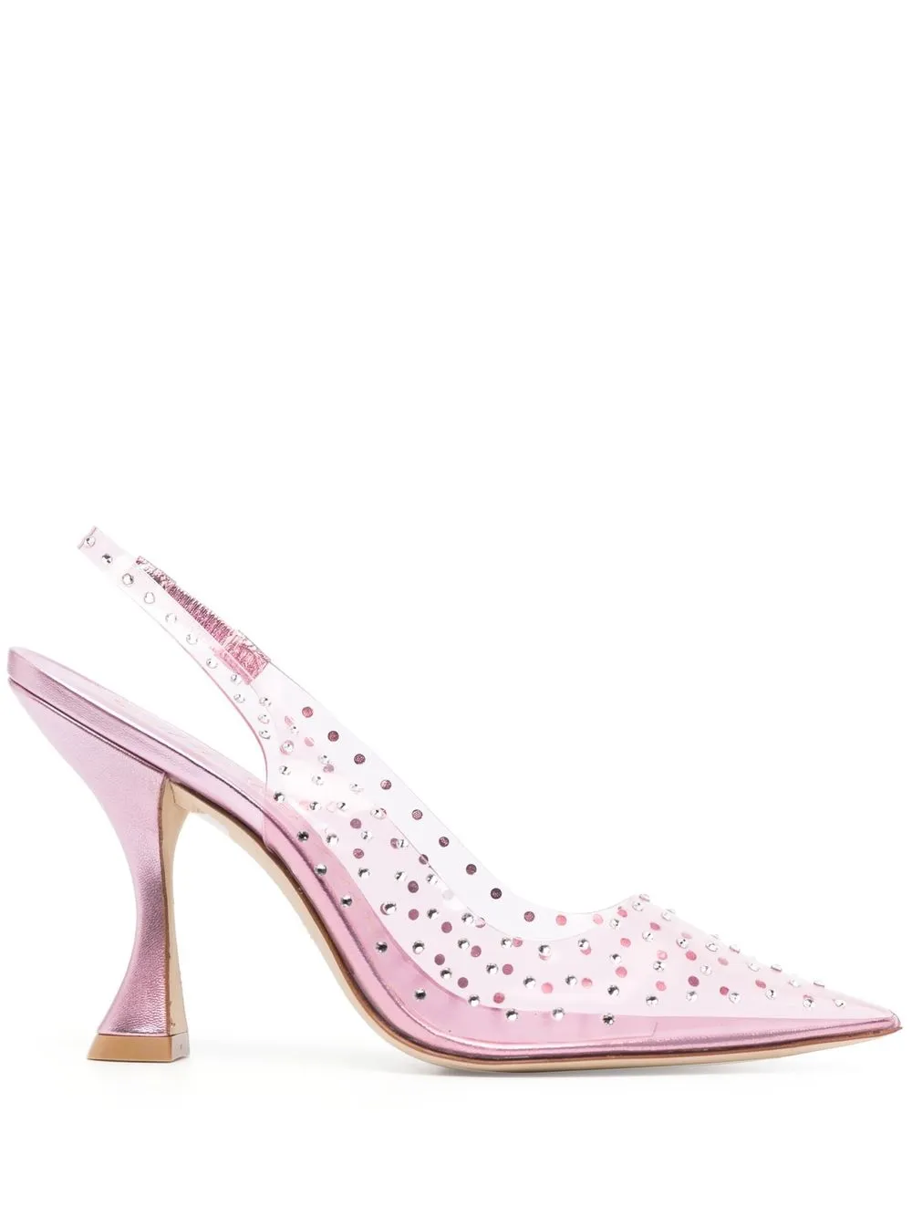 

Stuart Weitzman zapatillas Glam XCurve con tacón de 105mm - Rosado