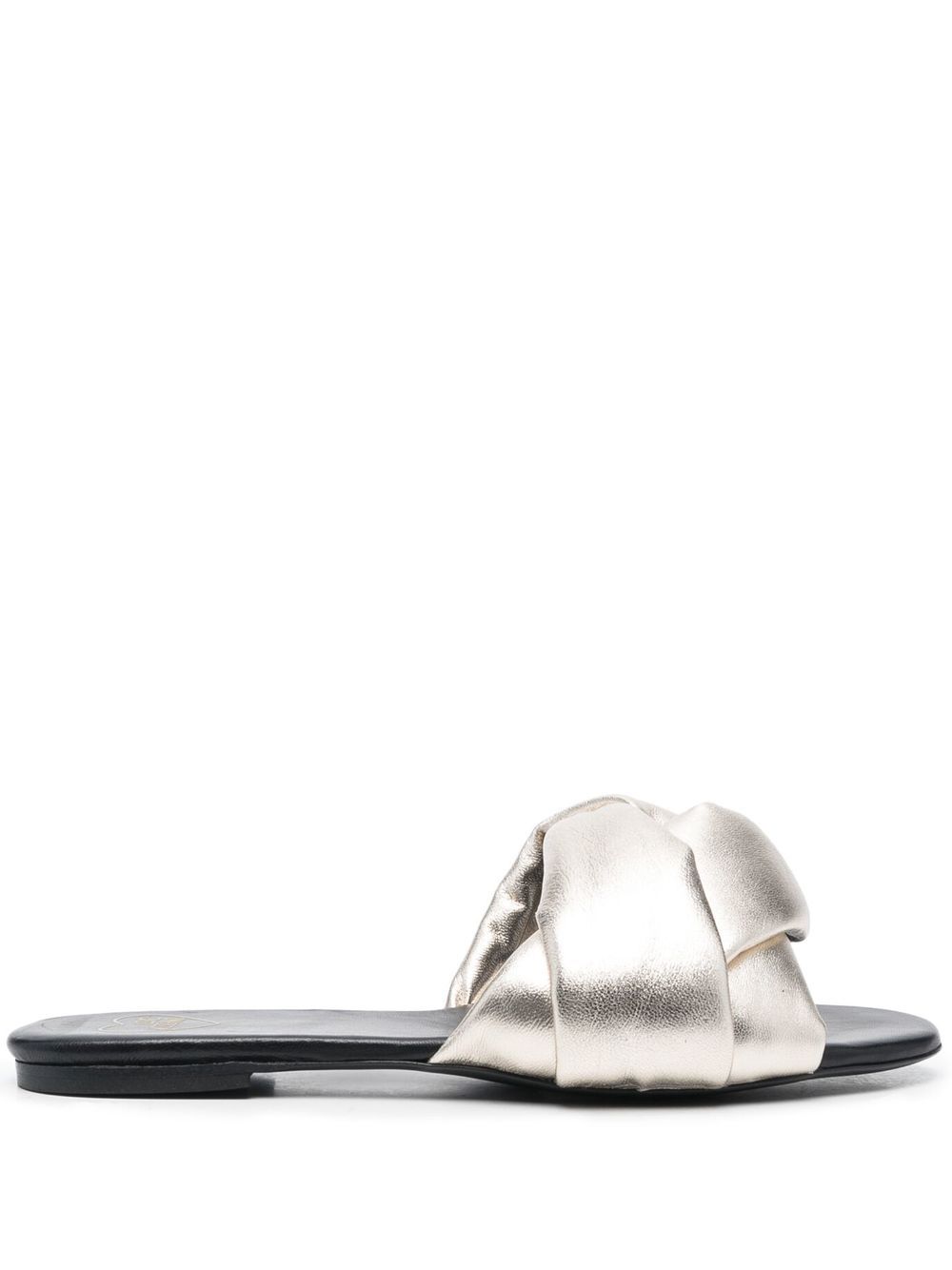 Love moschino discount metallic sandals