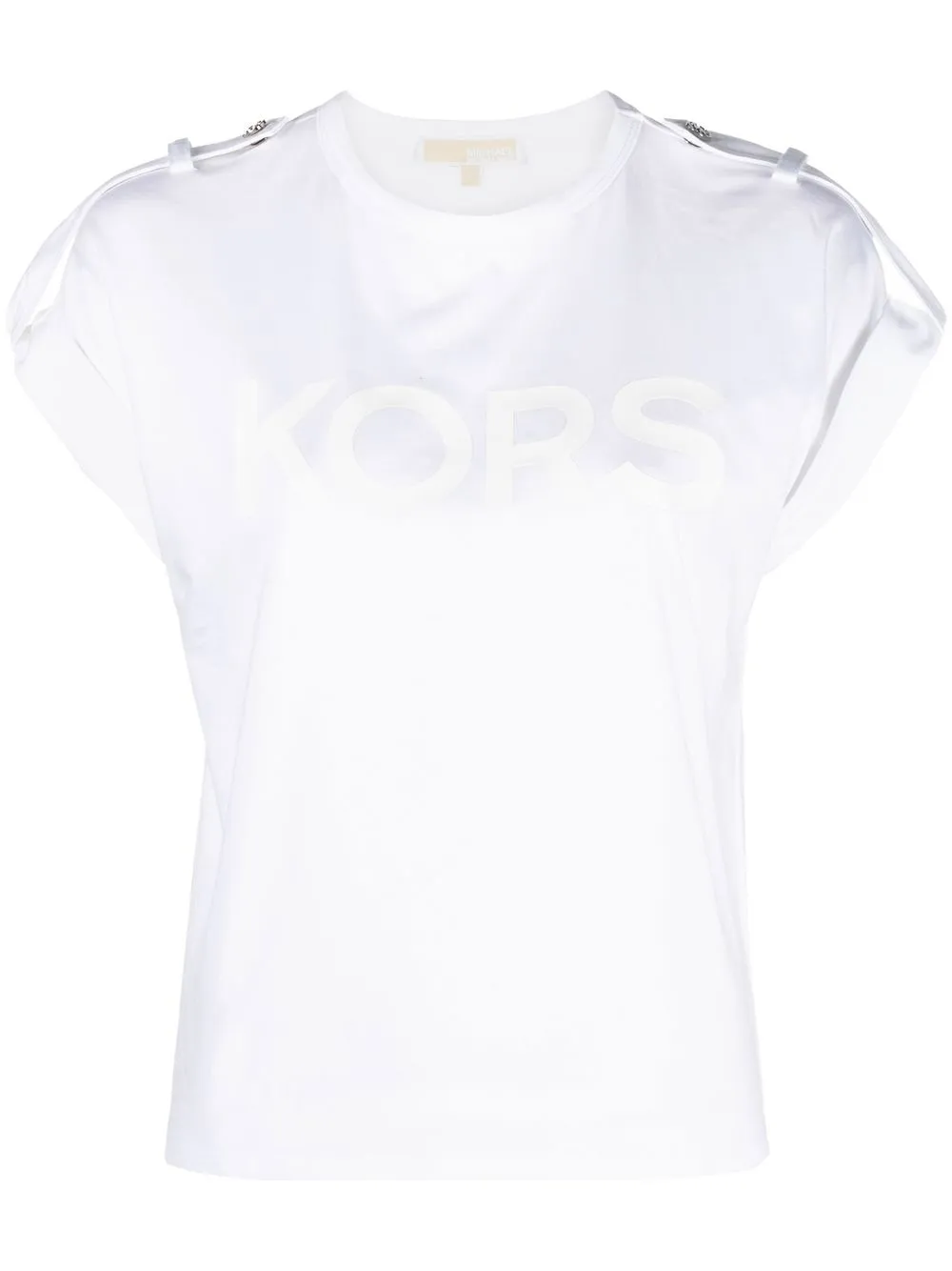 

Michael Michael Kors logo-print short-sleeve T-shirt - White