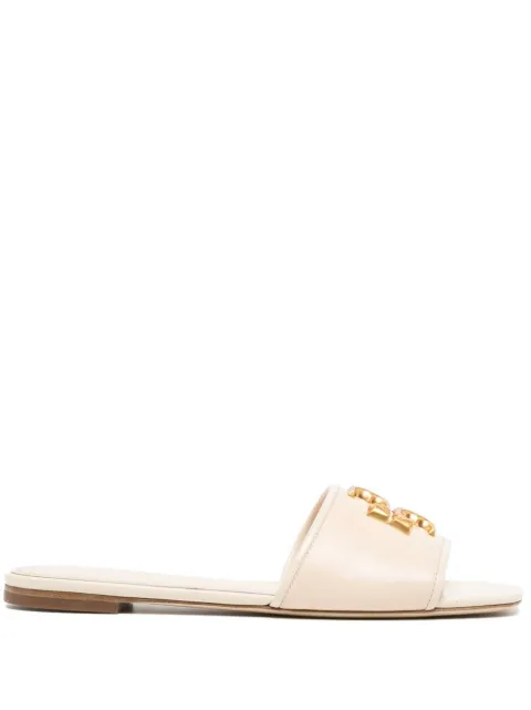 Tory Burch Eleanor logo plaque flat sandals