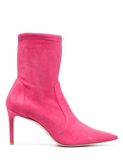 Stuart Weitzman 85mm pointed-toe boots 