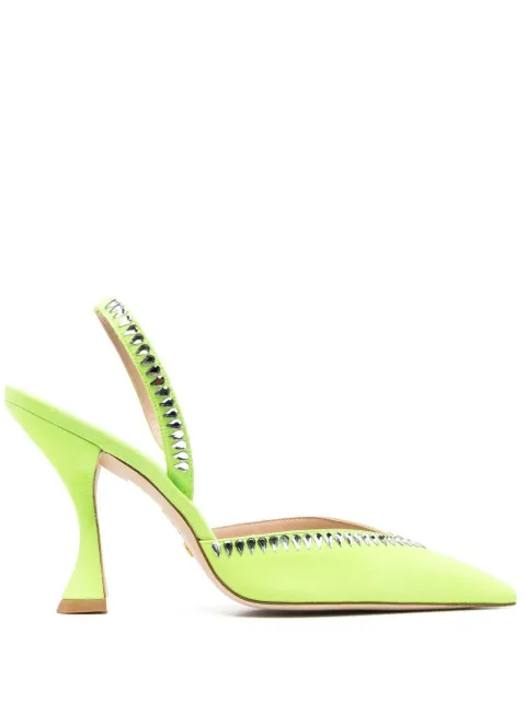 Stuart Weitzman 110mm crystal-embellished pumps 