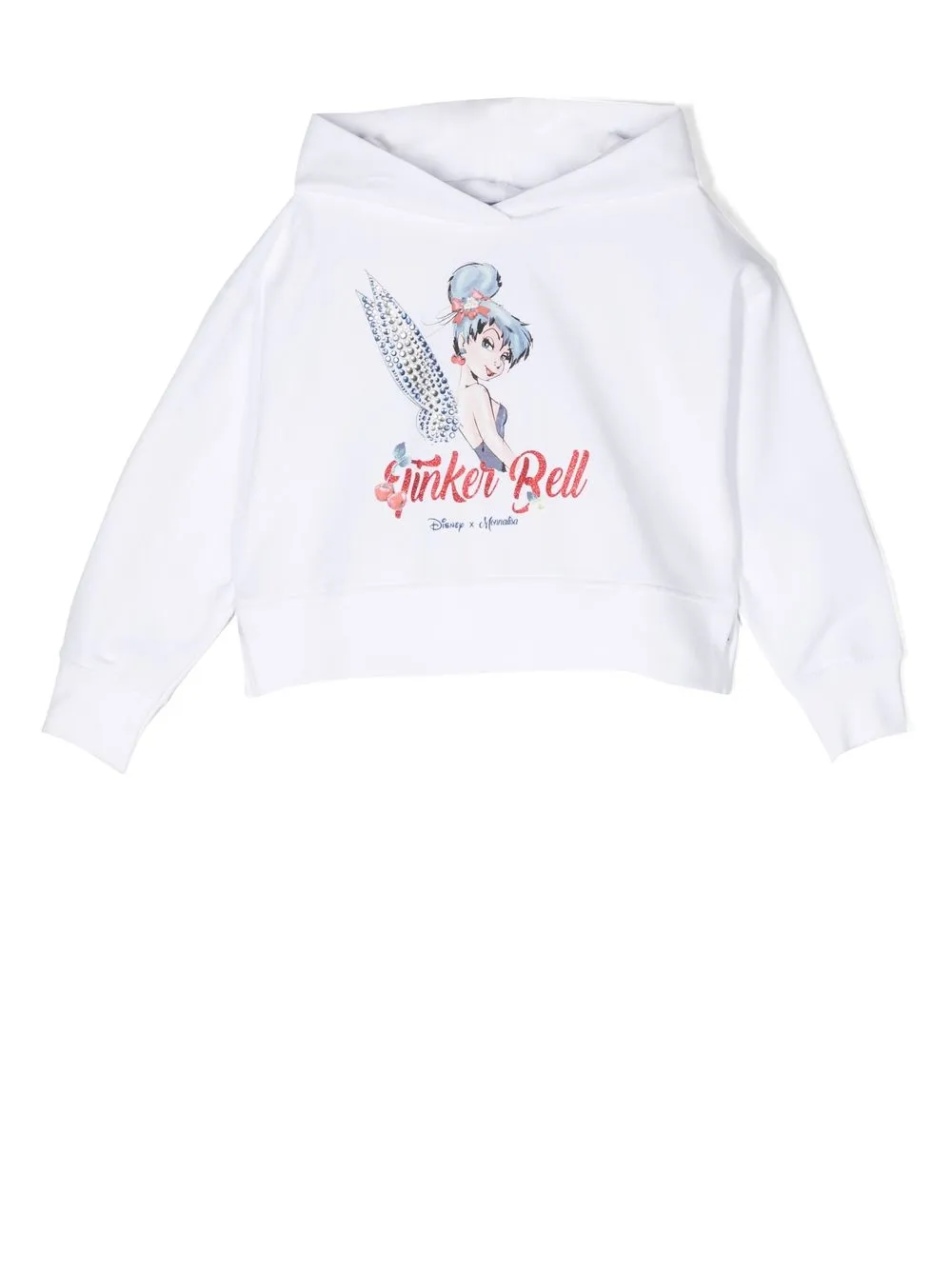 

Monnalisa x Disney crystal-embellished hoodie - White