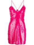 P.A.R.O.S.H. sequin-embellished mini dress - Pink