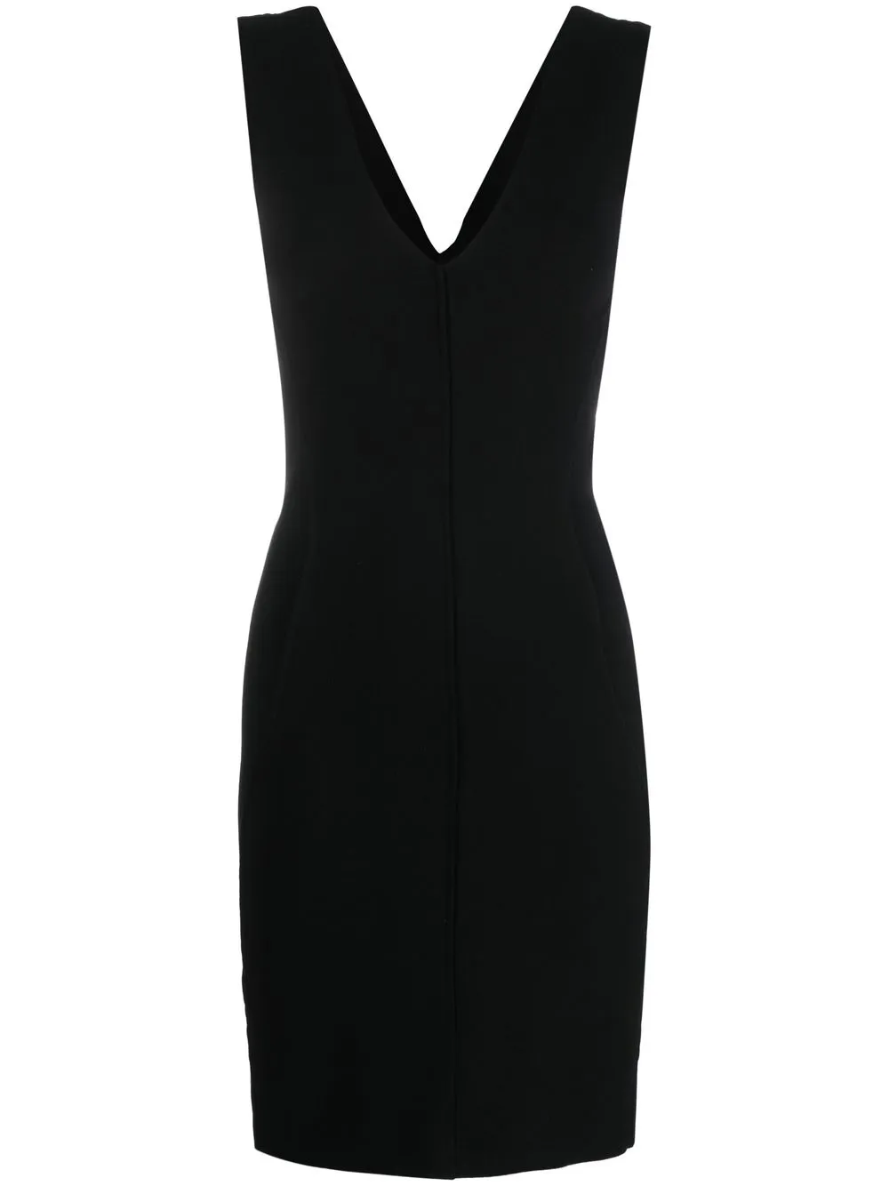 

Rick Owens Thank V-neck midi dress - Black