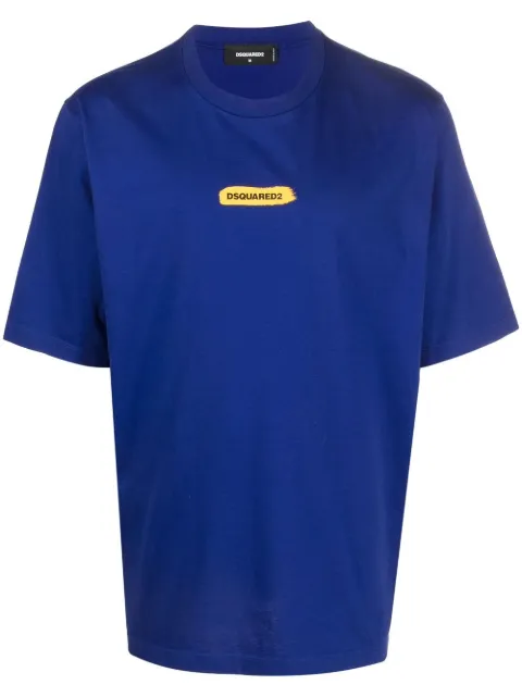 DSQUARED2 logo-stamp cottonT-shirt