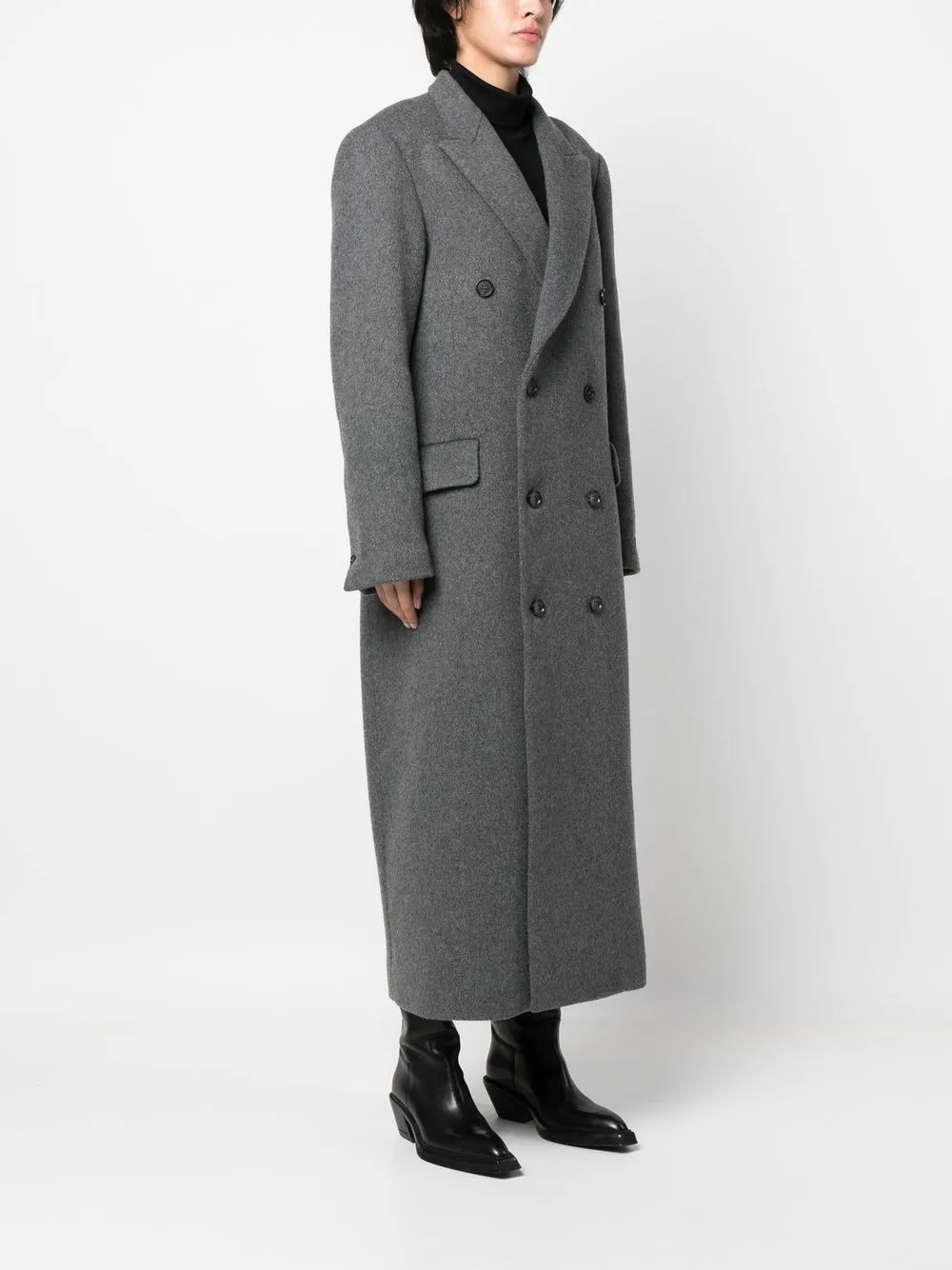 Genesis double-breasted coat