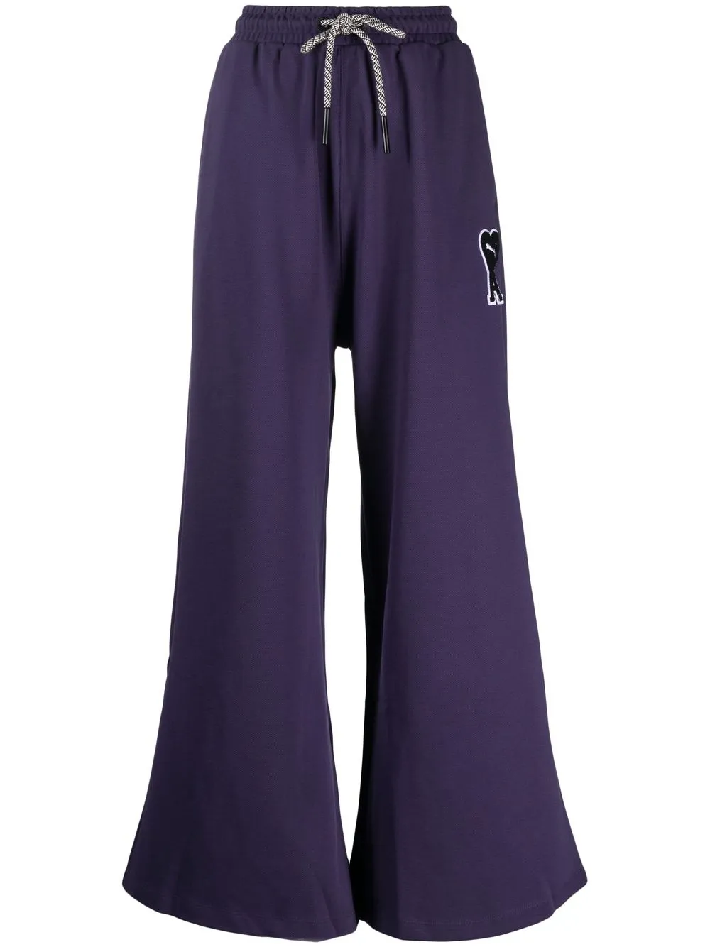 

PUMA x Ami wide-leg trackpants - Purple