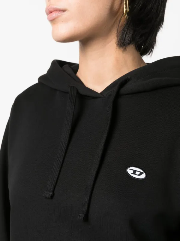 Diesel ディーゼルフェード ドローストリング パーカー フーディ Diesel ドローストリング パーカー | ブラック | FARFETCH JP