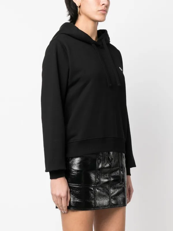Diesel ディーゼルフェード ドローストリング パーカー フーディ Diesel ドローストリング パーカー | ブラック | FARFETCH JP
