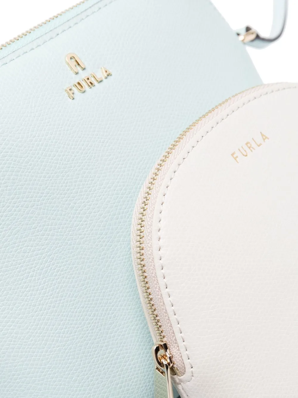 Furla Logoplaque Crossbody Bag In Green ModeSens