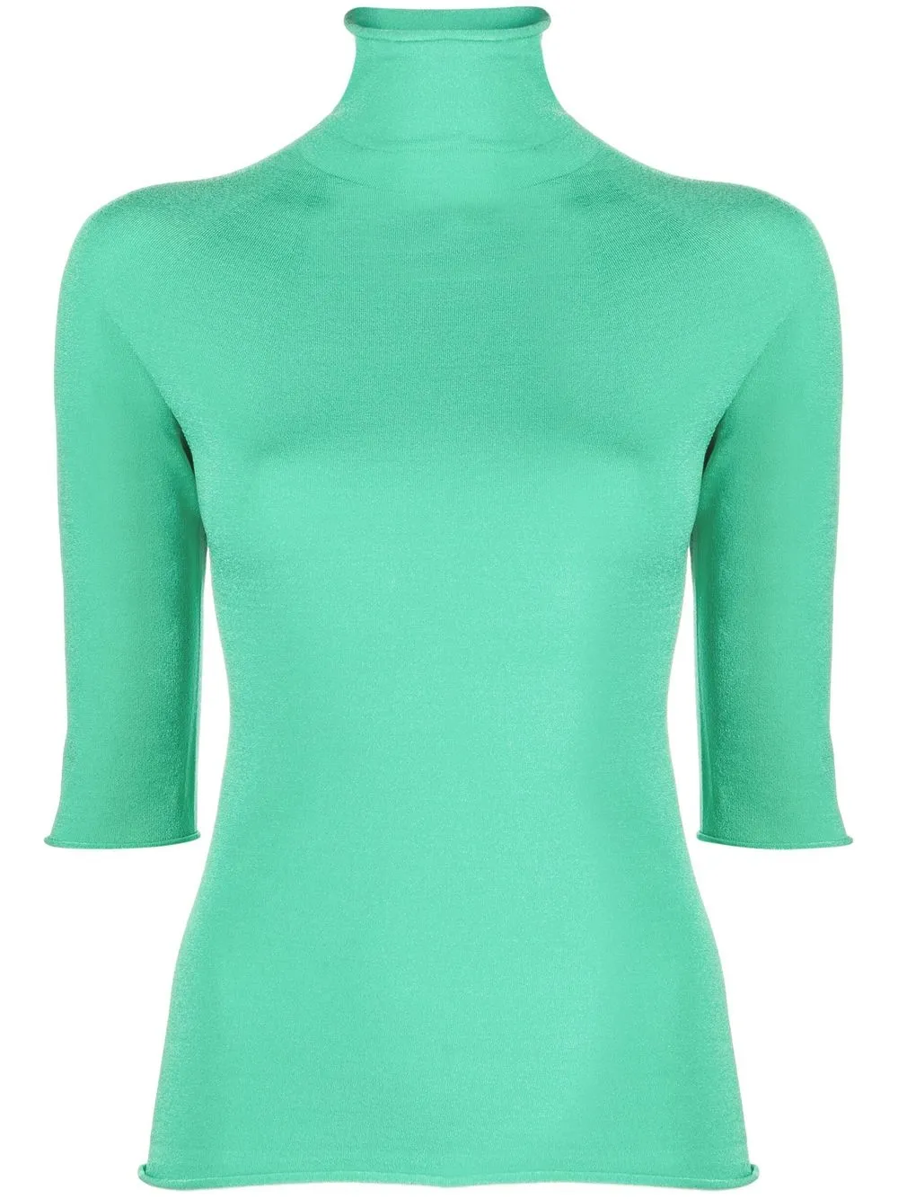 

Christian Wijnants fine-knit high-neck top - Green