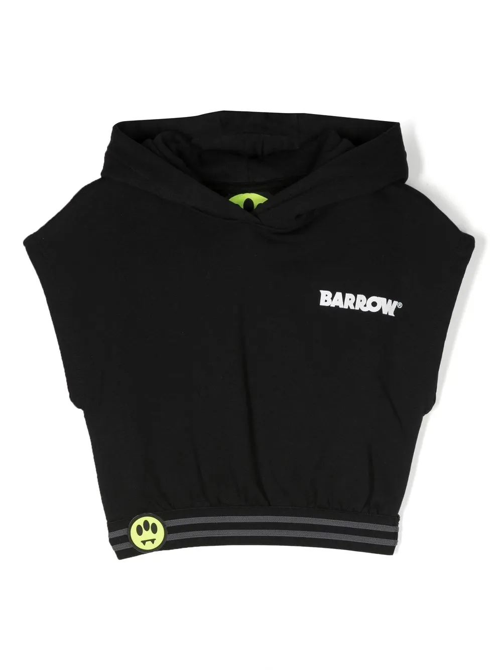 

Barrow kids hoodie manga corta con capucha - Negro