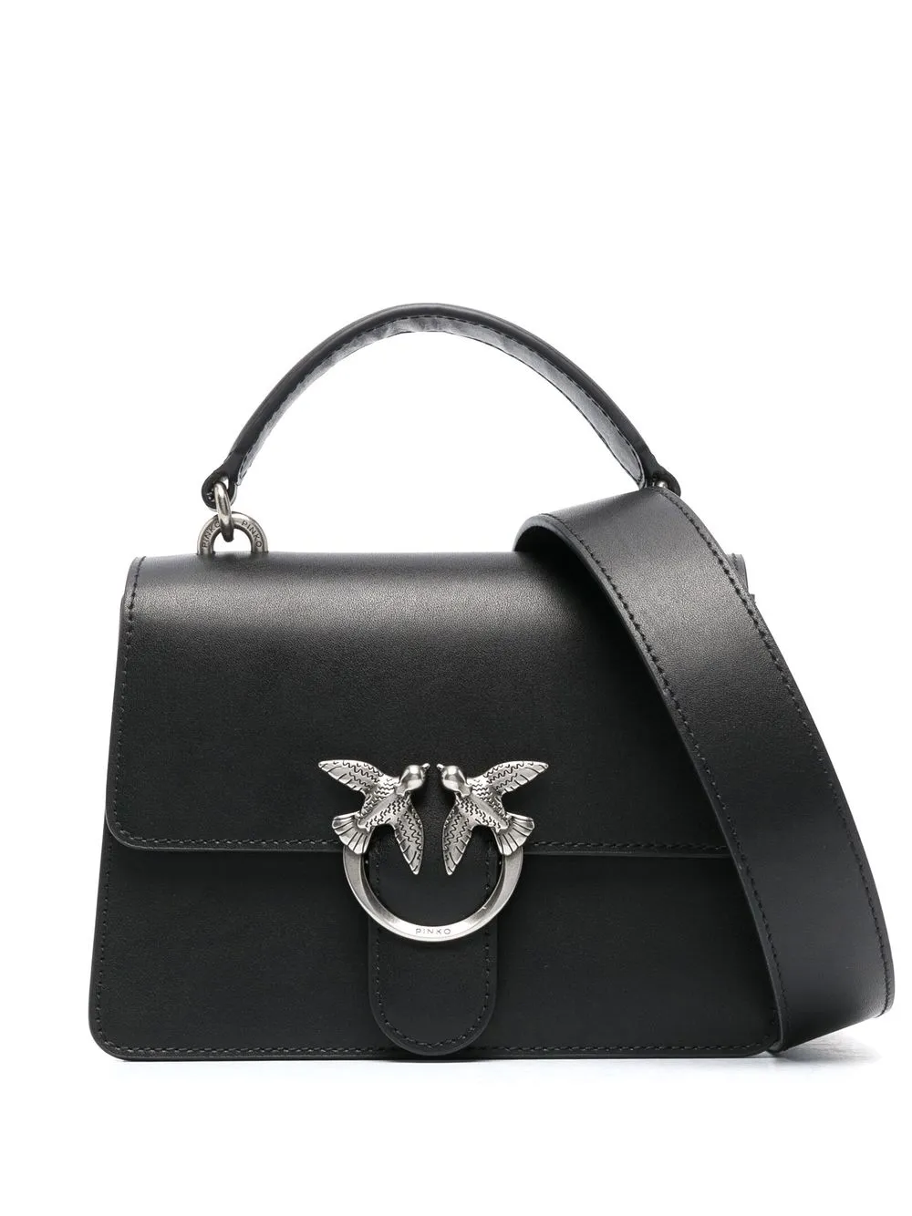 

PINKO Love Bird flap tote bag - Black