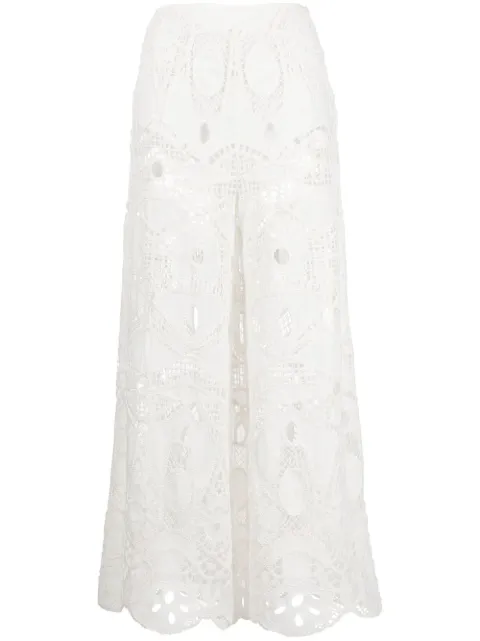 Cult Gaia Cove embroidered trousers
