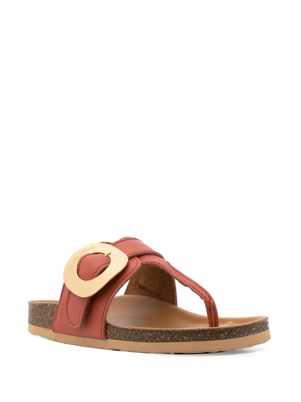 See by Chloé Chany sandalen met gesp - Oranje