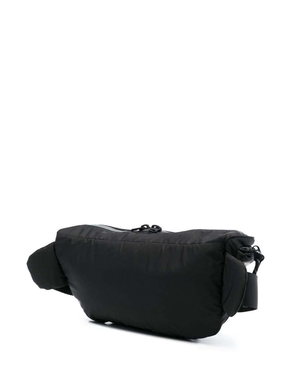 Shop Adidas By Stella Mccartney Logo-print Belt Bag In Black