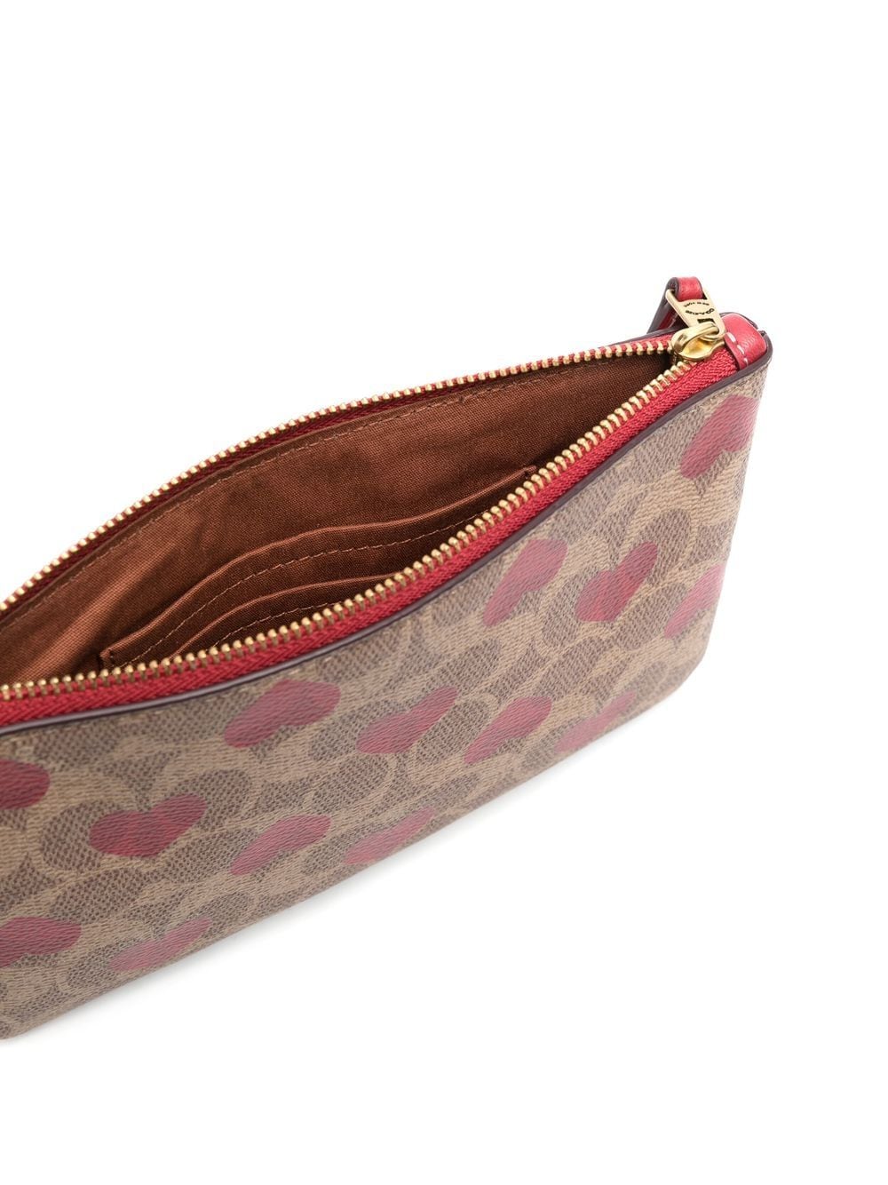 Louis Vuitton Heart Print Coin Case - Farfetch