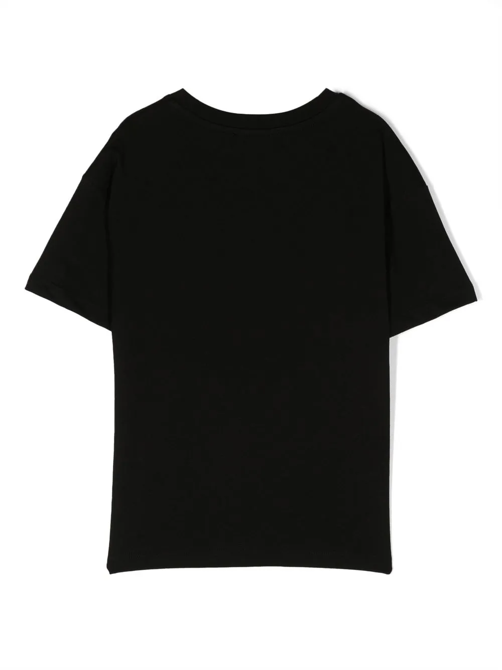 MSGM Kids T-shirt met geborduurd logo - Zwart