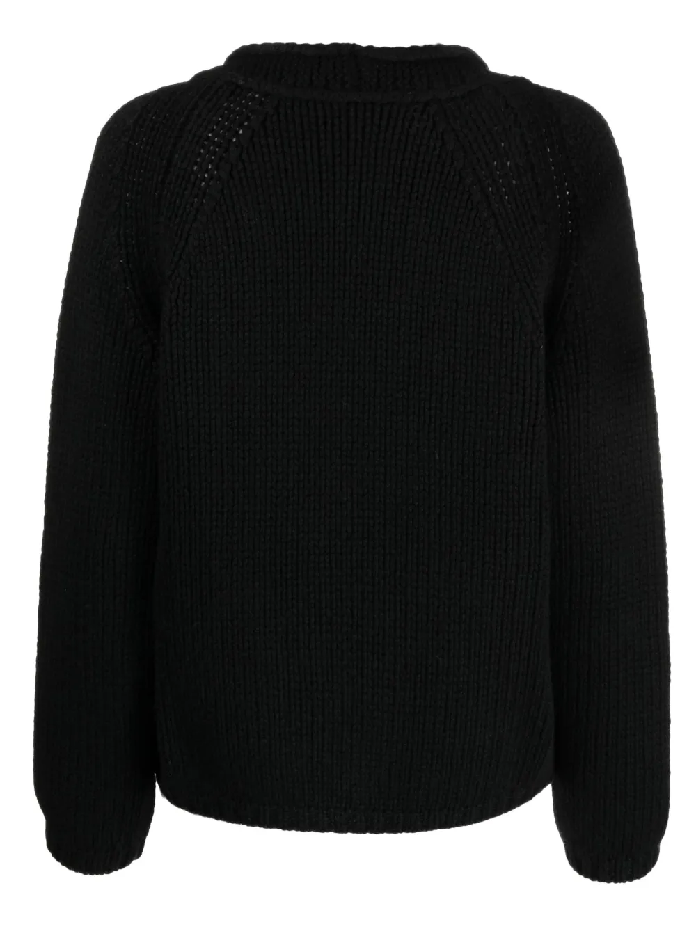 Incentive! Cashmere Vest met V-hals - Zwart