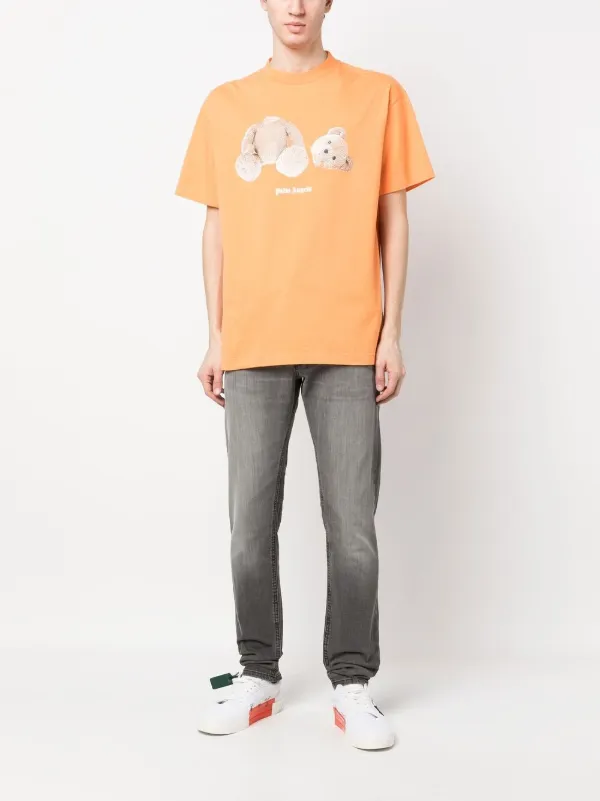 Palm Angels Palm Angels Bear T-shirt | Orange | FARFETCH Palm Angels Palm Angels Bear T-shirt | Orange | FARFETCH