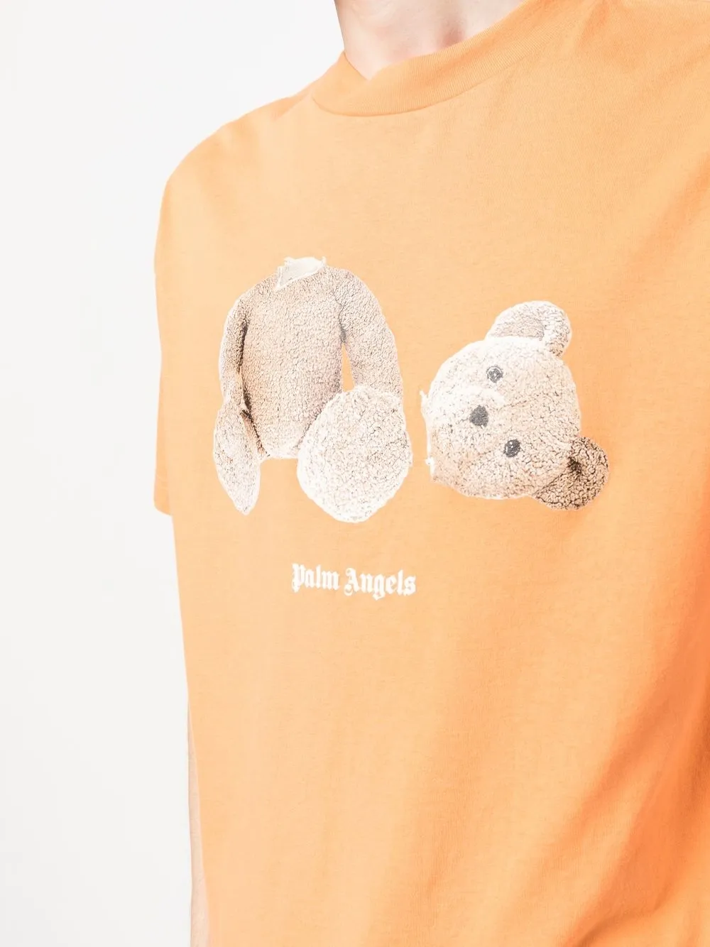 Palm Angels Palm Angels Bear T-shirt | Orange | FARFETCH