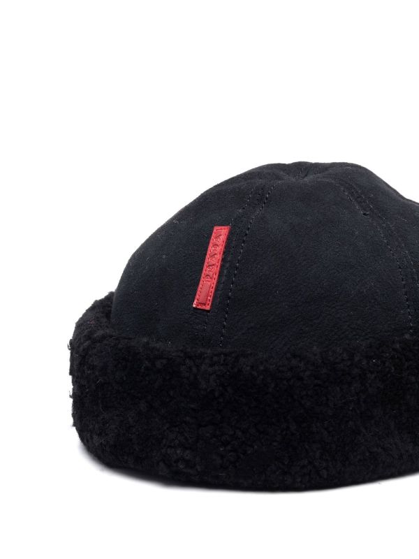 Pre-owned Cloth Cap In Black