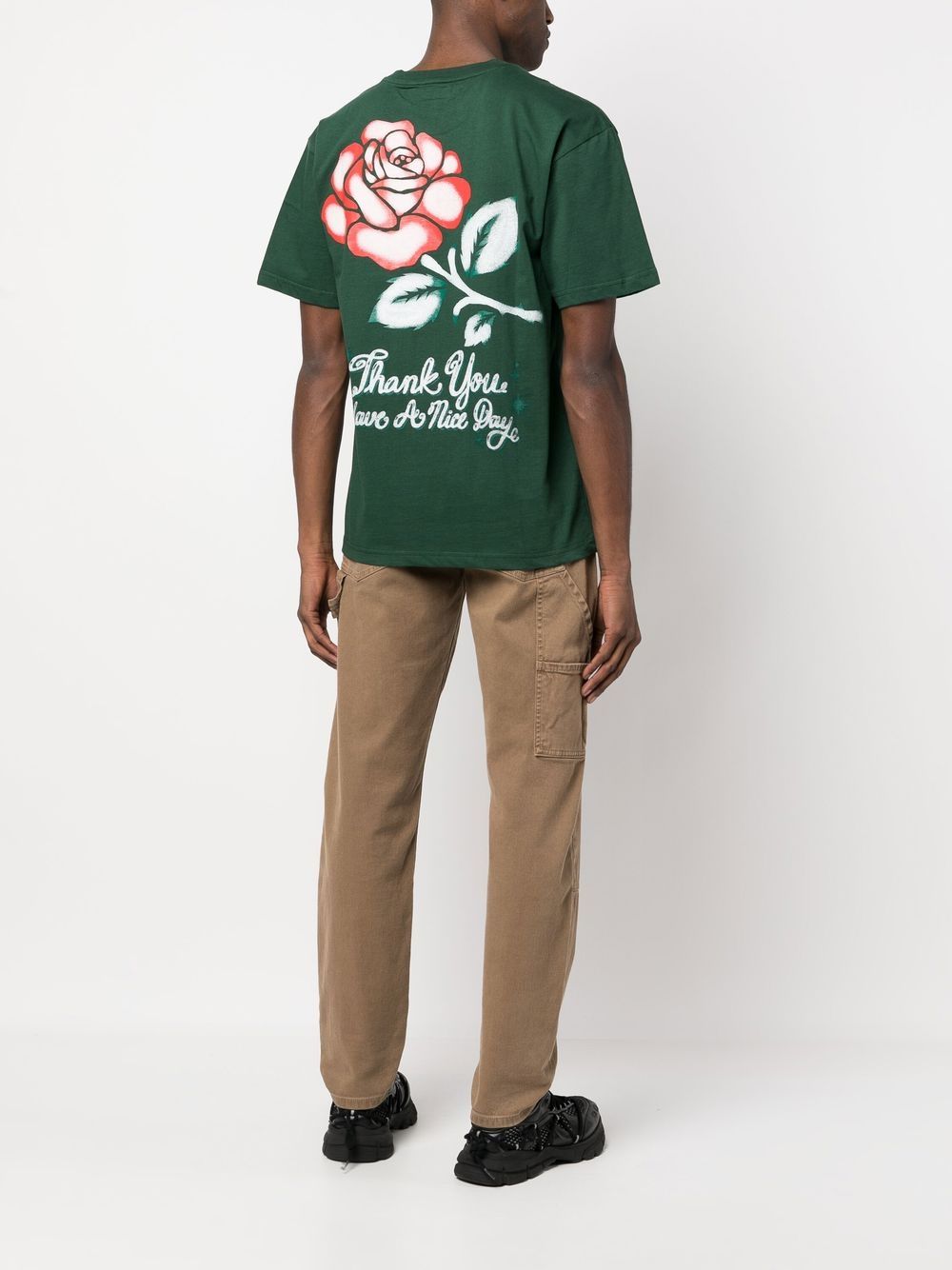MARKET T-shirt met print - Groen
