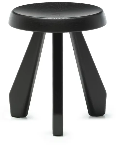 Cassina Tabouret Meribel Hocker aus gebeizter Eiche