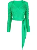 Cult Gaia Paislee embellished top - Green